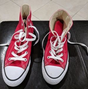 High top red Converse